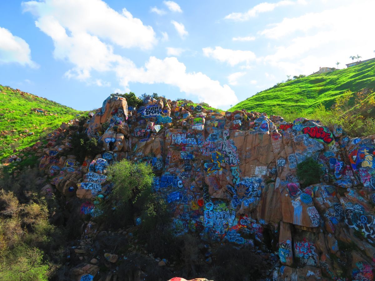 Graffiti Waterfall: 2.4.17